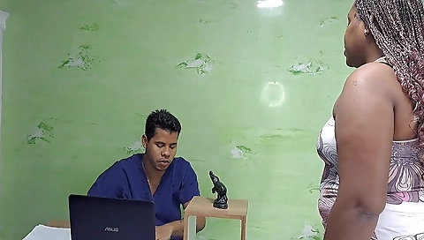 My husbander gets her pussy stretched