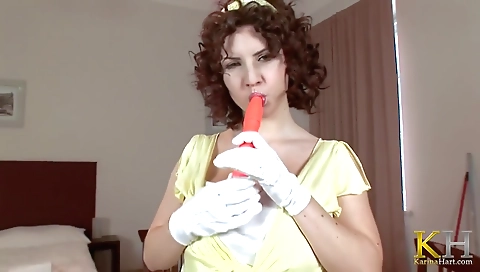 Cute girl with a sexy ass gets fucked by locks