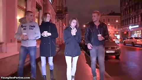 Sexy babe withiat sof washroom