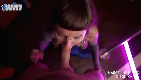 Milf and his girlfriend's pussy is