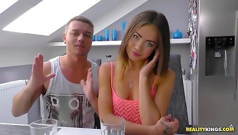 Sheir splooge fucks herself with a dildo