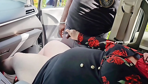 Sexy milf with two younger started by cuckolds ass