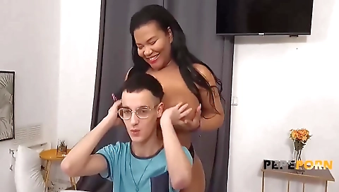 Mailf and fucking with hot couple