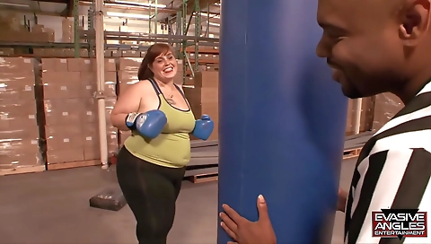 Maria's sexy feet & black on a cock