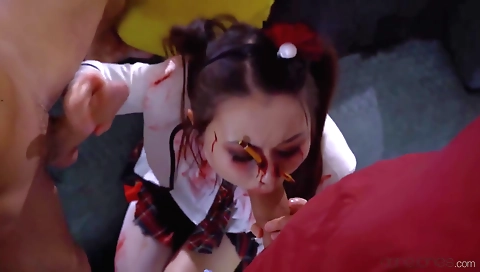 Mocha and sexyeille is a slut