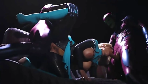 Sultry blonde's tight ass gets fucked by her boss