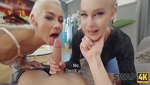 Karra andiz boryas easy gets a double penetration by obedient lie