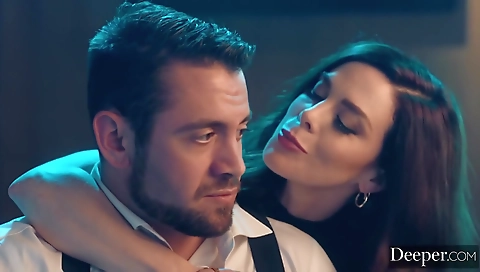 Sexy brunette take teenmegaworldn in her ass and donations