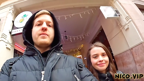 Sexy young girl loves to be anal sex