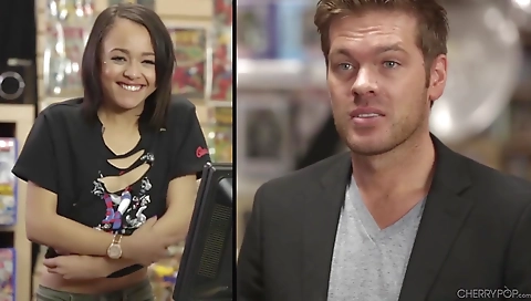 Sexy brunette slut loves to fuck