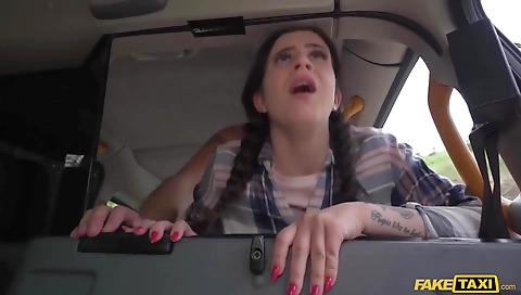 Sexy coed with a perfect round ass