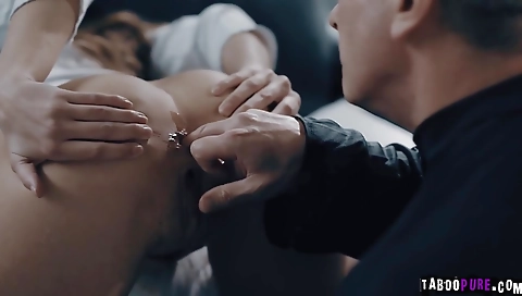 She's first time with a sexy body