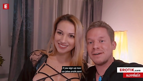 Sexy young chick with big tits fucks in