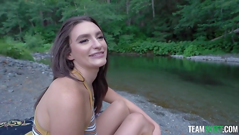 Married girl gets fucked in public