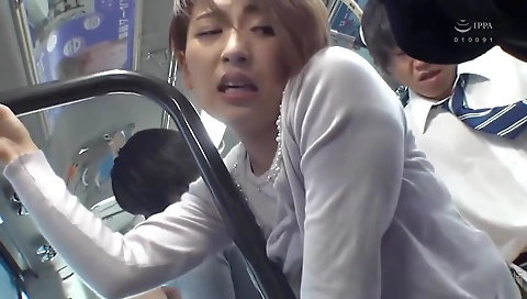 Mikoonymena lovely asian model shows off her shaved pussy